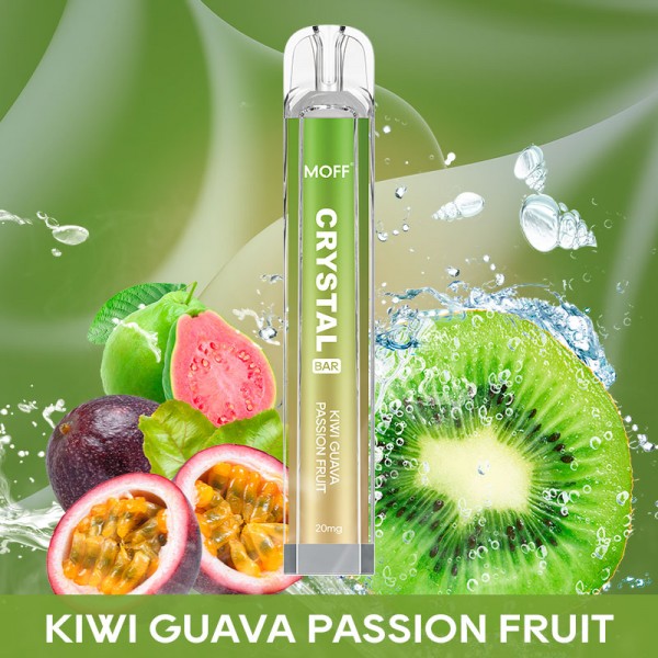 MOFF CRYSTAL VAPE - Kiwi Guava Passion Fruit