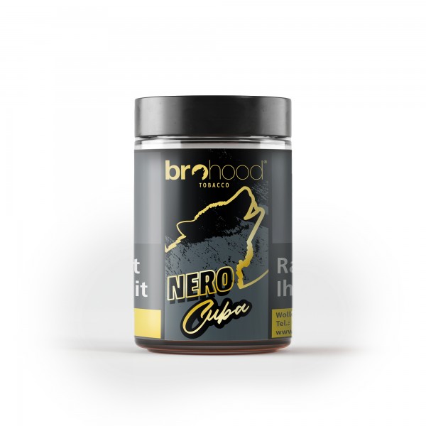 Brohood tobacco NERO - Cuba