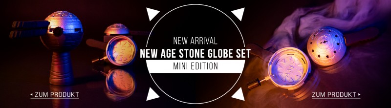 New Age Stone Globe Set Mini