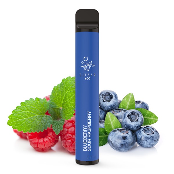 Elfbar 600 Einweg E-Zigarette - Blueberry Sour Raspberry
