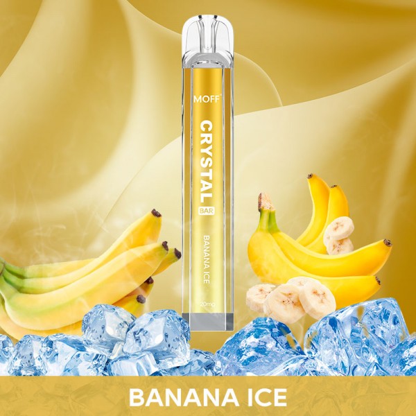MOFF CRYSTAL VAPE - Banana ice