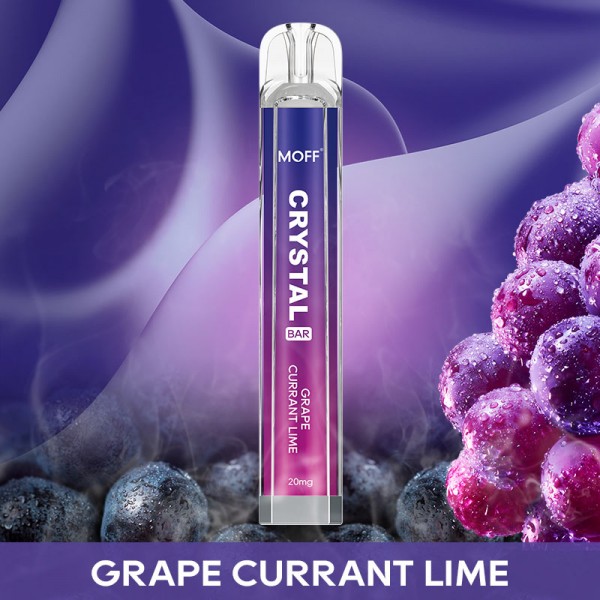 MOFF CRYSTAL VAPE - Grape Currant Lime